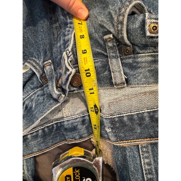 Wrangler Straight Leg Jeans High Rise 28 x 32 Rigid - Picture 5 of 6